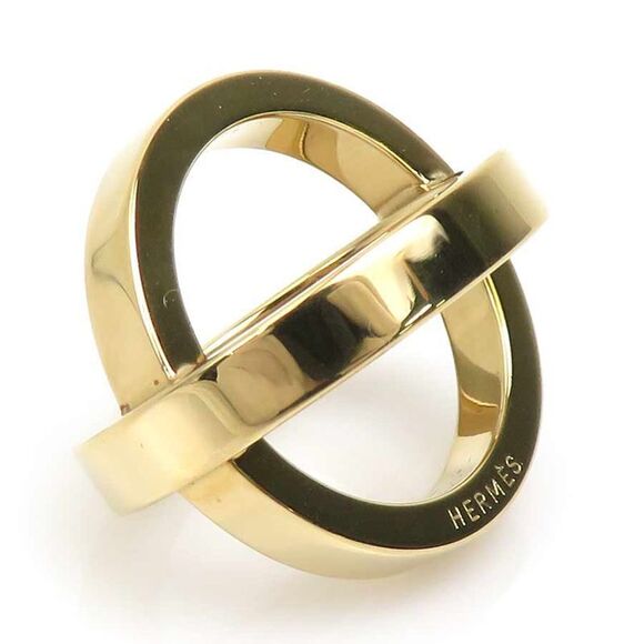HERMES Scarf Ring BIJOUTERIE FANTAISIE - Picture 4 of 10